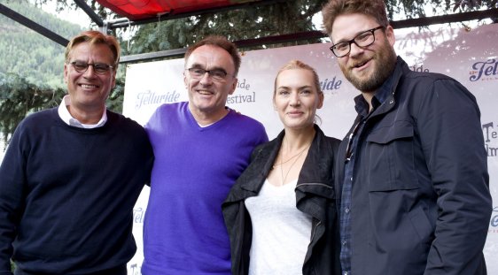 Aaron Sorkin, Danny Boyle, Kate Winslet and Seth Rogen